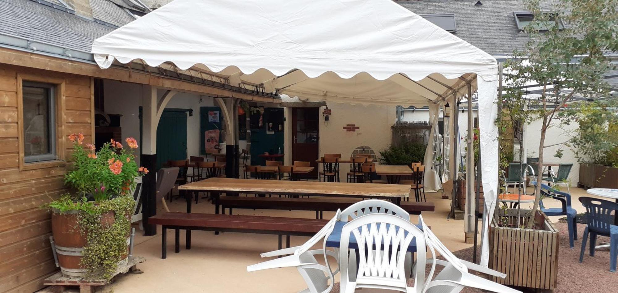 Cafe De La Croix Morzel Otel Cordemais Dış mekan fotoğraf